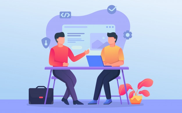 programmer-developer-discussion-team-when-work-office-with-related-background-theme_197170-130